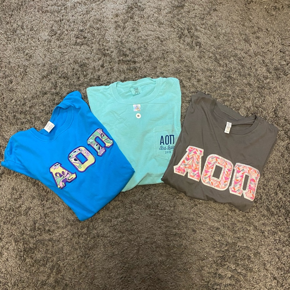 3 AOPI Shirts!